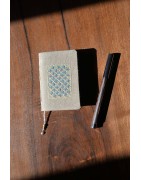 Carnet Géométrique brodé