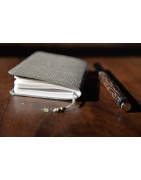 Carnet Géométrique brodé