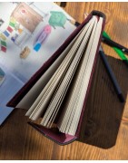 Carnet Italien Grenat