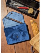 Enveloppe Duo Bleu Fidji