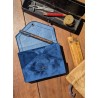 Enveloppe Duo Bleu Fidji